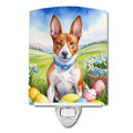 Basenji Easter Egg Hunt Ceramic Night Light-0