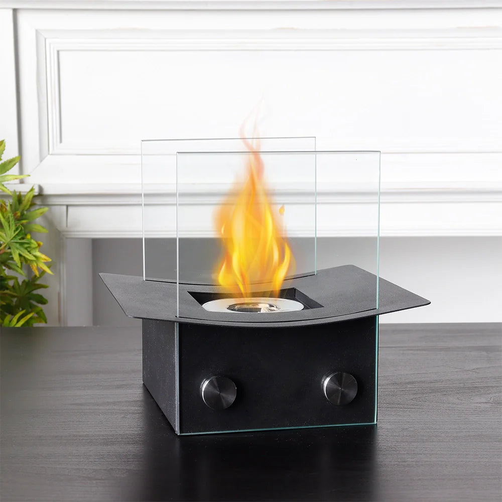 8" H Portable Tabletop Fireplace-2