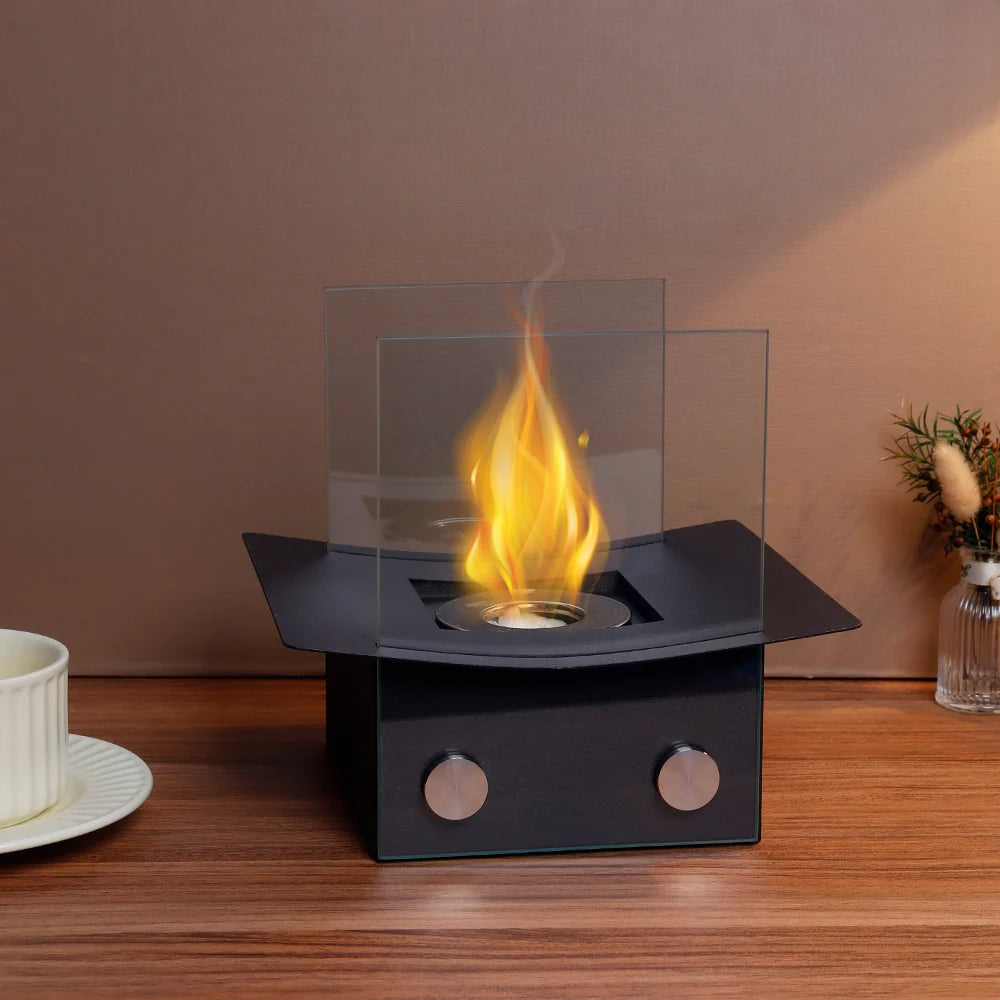 8" H Portable Tabletop Fireplace-3